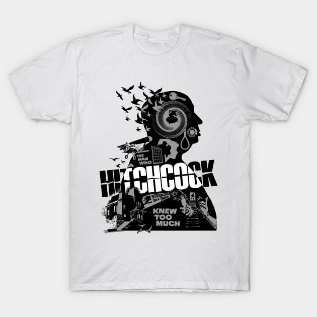 Hitchcock T-Shirt by RedBug01